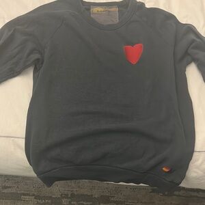 Aviator Nation heart sweatshirt size medium